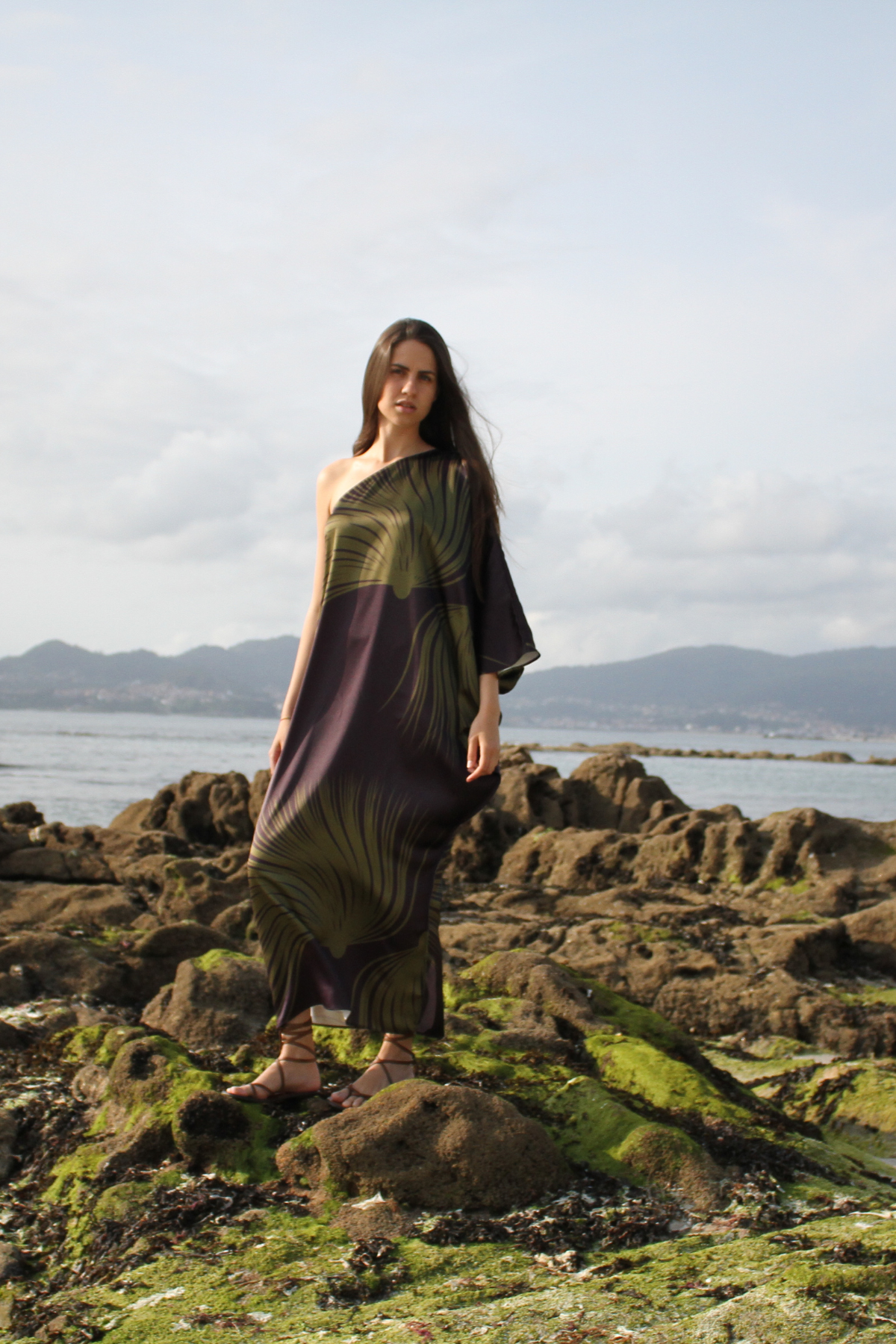 VESTIDO | ARIA | ALGAS MARINAS | PÚRPURA